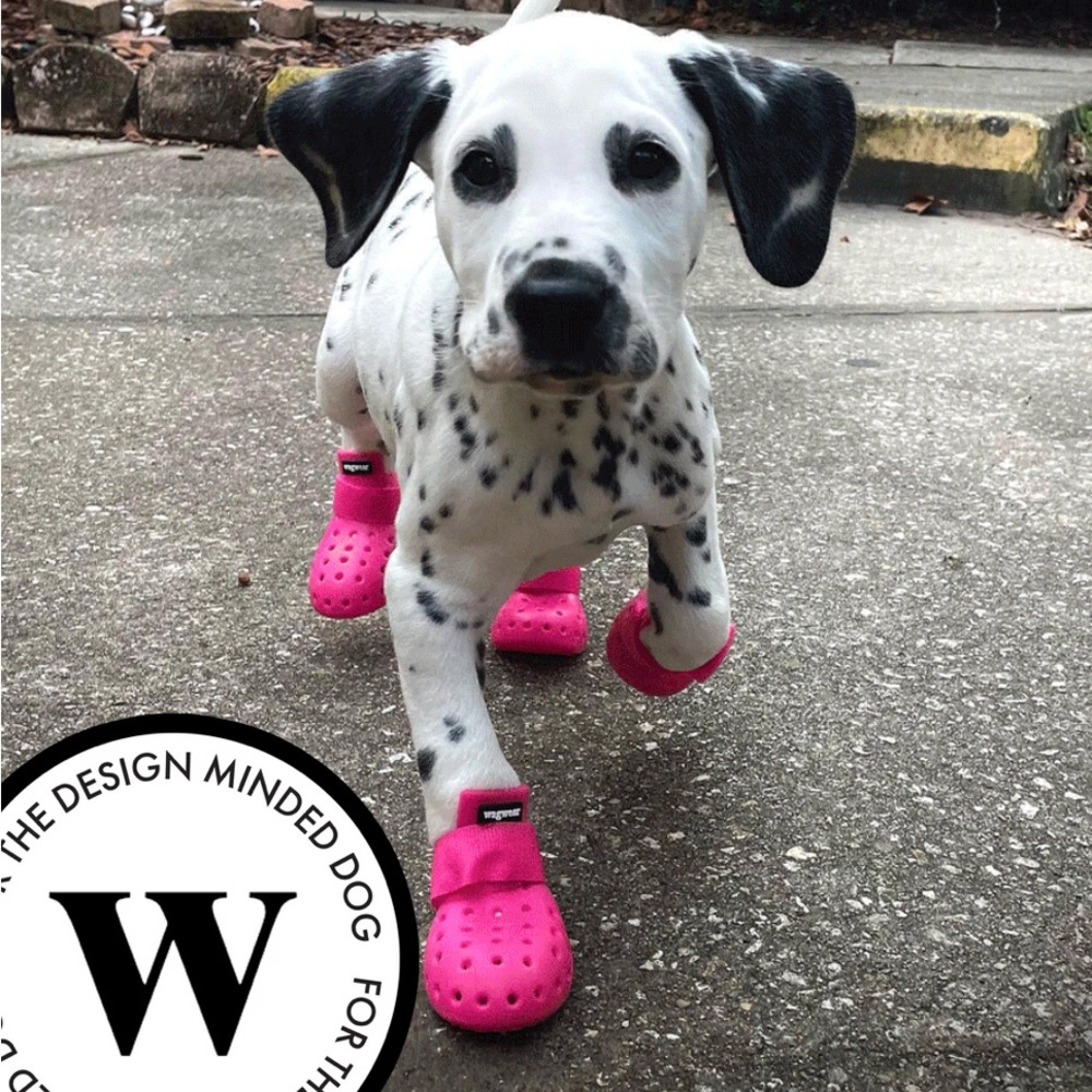 WagWear Pink Dog Booties - XXSH - Picture 2 of 5